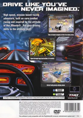 Hot Wheels - Velocity X - Maximum Justice box cover back